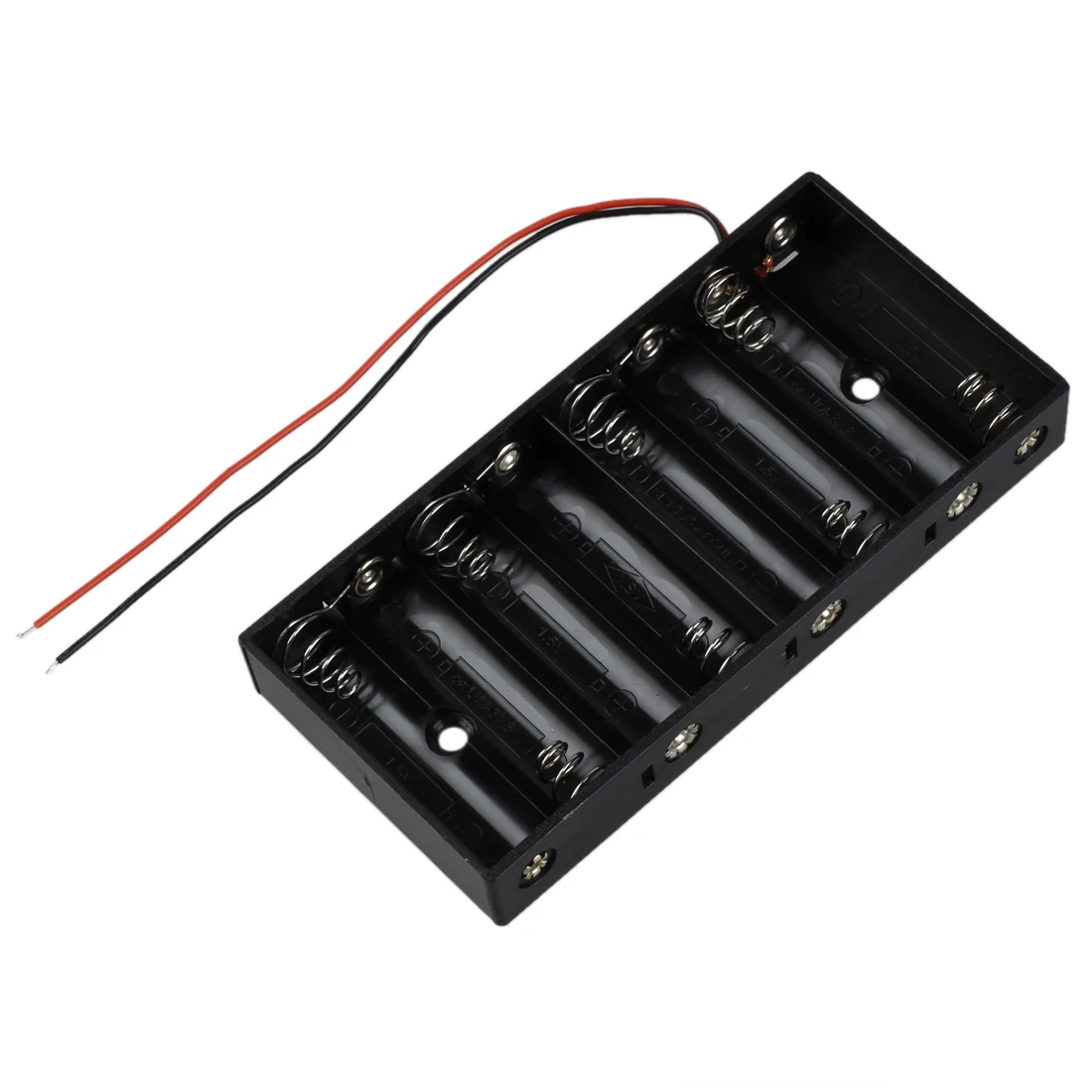 

New Plastic 8 X 1.5V AA 2A CELL Battery Holder Storage Box standard 12V Case