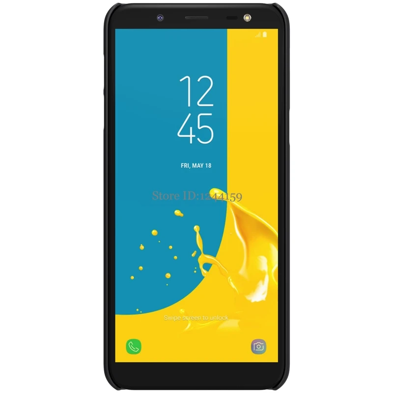 Чехол NILLKIN для Samsung Galaxy J6 2018 матовый жесткий пластиковый чехол-накладка чехол с