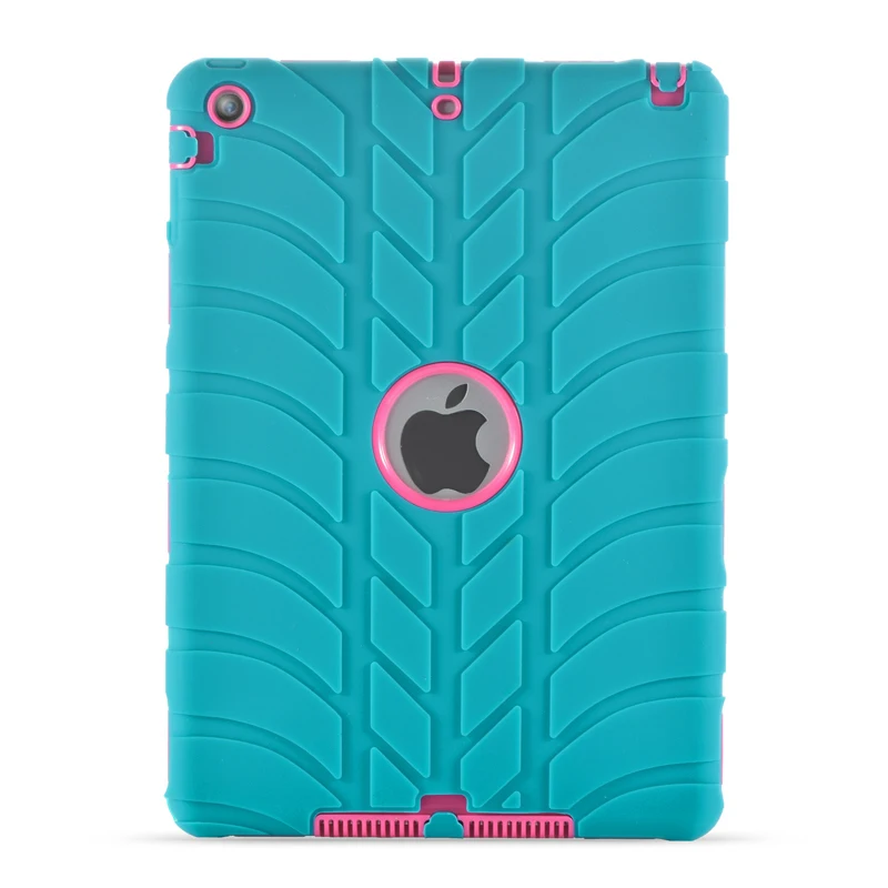Чехол для iPad 2/iPad 3/iPad 4 Heavy Duty 3 in1 сильный Силикон + PC противоударный чехол 9 7 дюйма