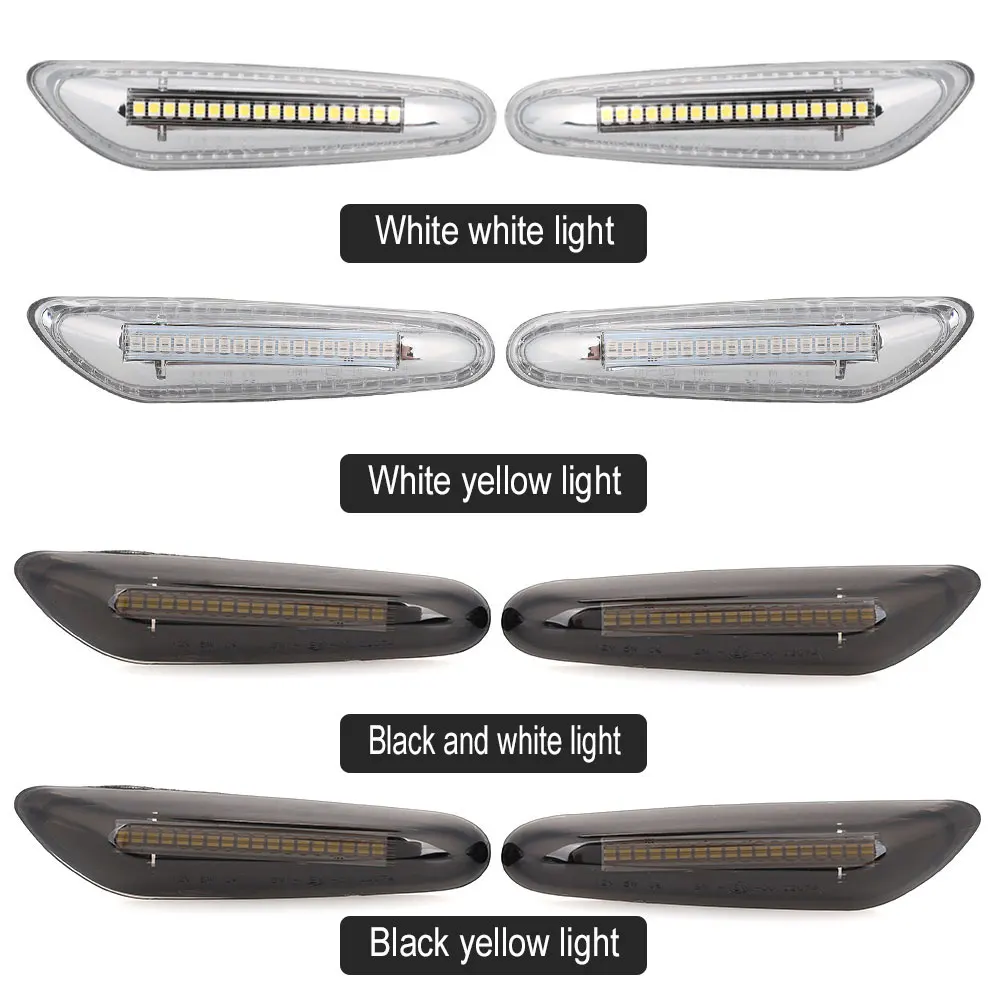 

Super Bright Car LED Turn Signal Led Replace DC12V Amber Universal 3528 Durable for for BMW X3 X1