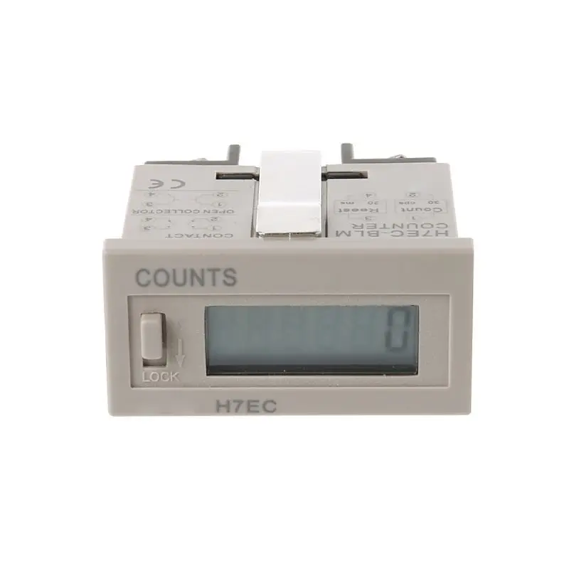 H7EC-6 торговый цифровой электронный счетчик отсчет часов Omron без напряжения |