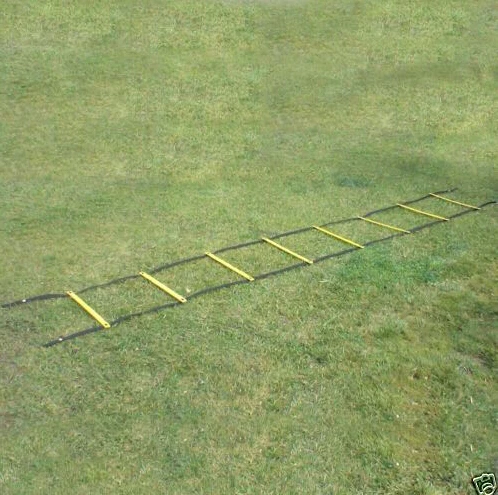 Durable 9 rung Agility Ladder For Soccer Speed Football Fitness Feet Training training equipment | Спорт и развлечения