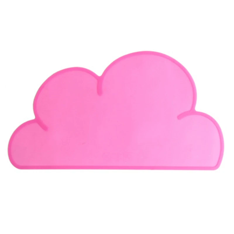 Creative Cloud Shape Silicone Placemat Food-grade Simple Table Mat Easy Clean Kitchen Accessories FDA and SGS Certification | Дом и сад