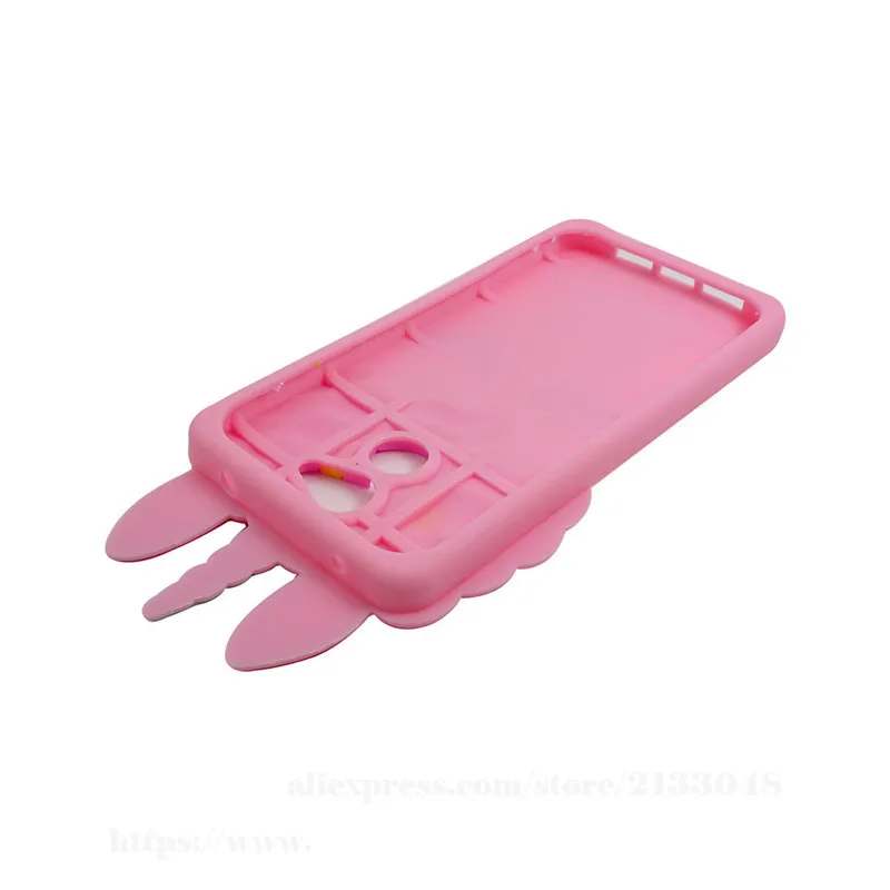 Soft Silicon Cover For Huawei honor 6c case for 6 c Case 3D Cartoon smile Cat enjoy 6s |