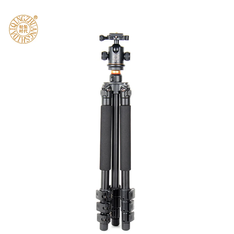 QZSD Q471 tripod manufacturer digital camera with ball head aluminium professional stand lightweight flexible portable | Электроника