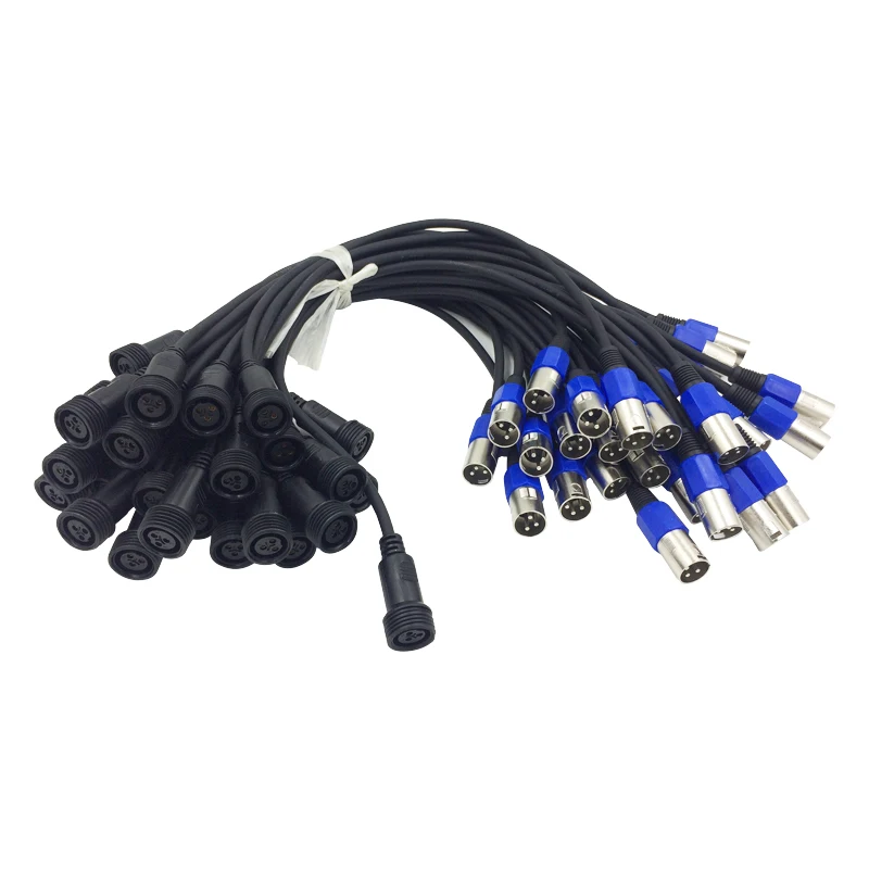 Songxu 2 м Длина 3-контактный подключение сигнала DMX кабель XLR соединения DMX512 Свет