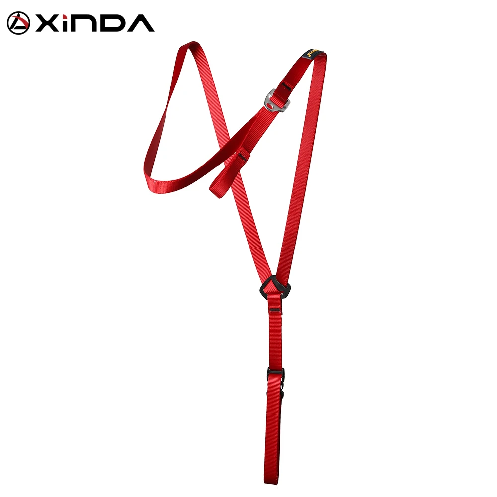 

XINDA Camping Ascending Decive Shoulder Girdles Adjustable Chest Safety Belt Harnesses Rock Climb Safety ProtectionSurvival