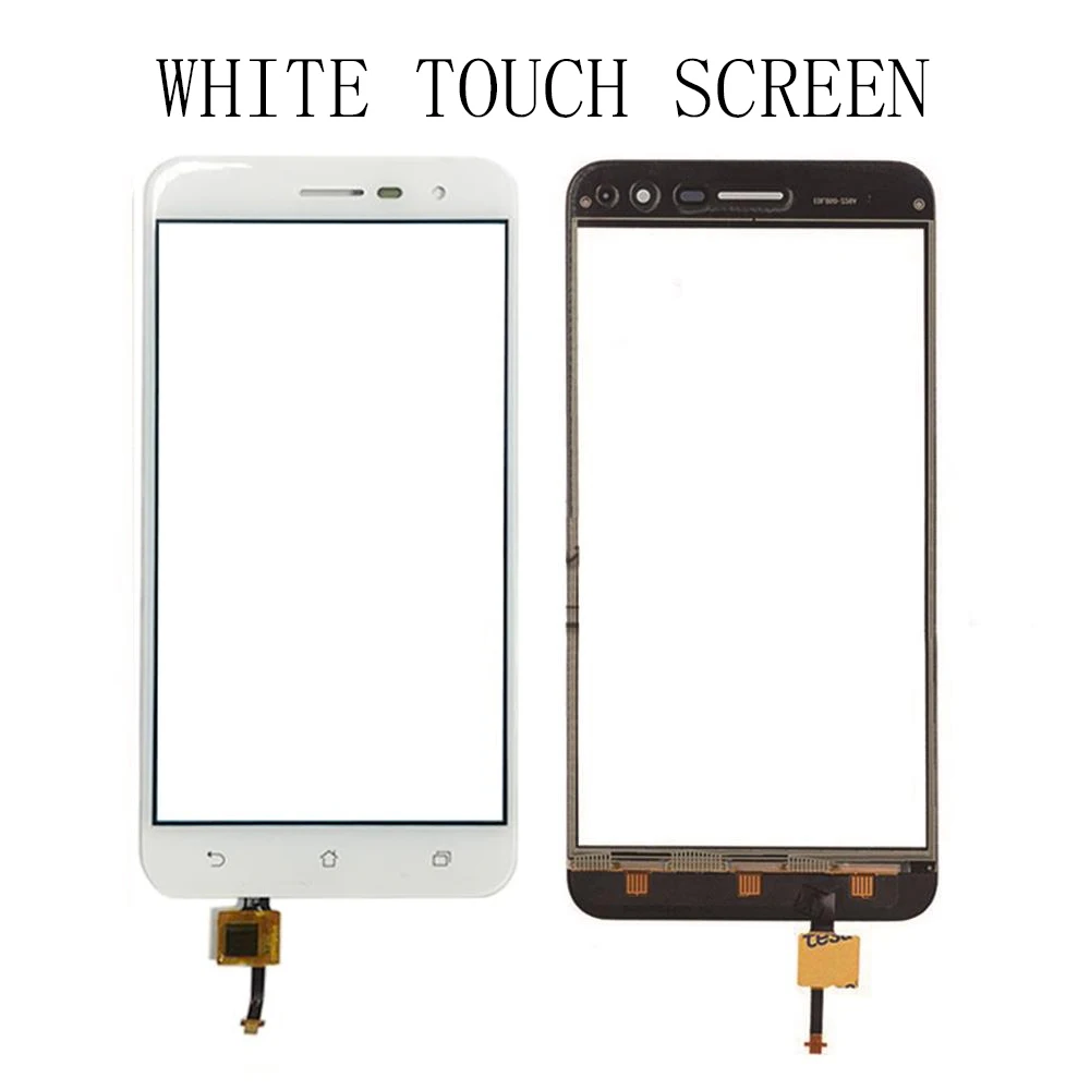 White touch screen SRJTEK 5," для ASUS Zenfone 3 ЖК-дисплей Zenfone 3 ZE520KL ЖК-кодирующий преобразователь сенсорного экрана в сборе ZE520KL замена экрана - Цвет: White touch screen