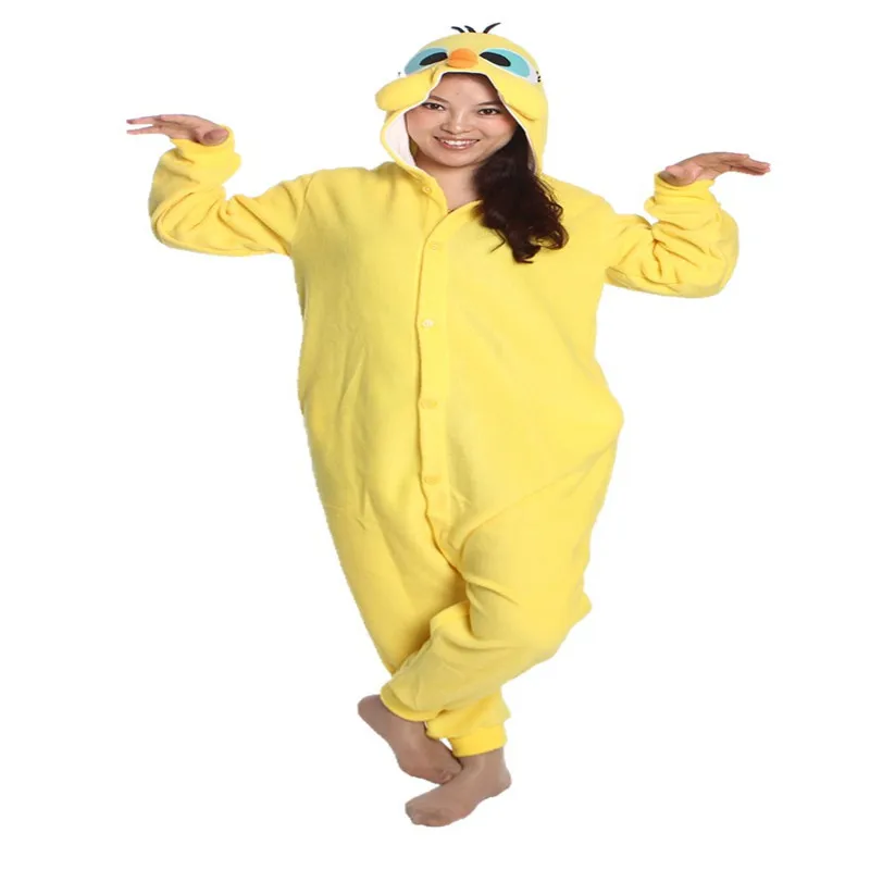 Комбинезон для косплея с птицами животными|tweety bird pajamas|tweety pajamas |
