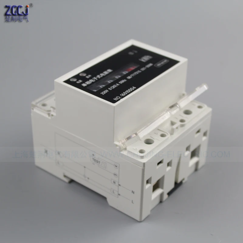Счетчик электроэнергии DDS818 4P din однофазный 0 220 кВт/ч|din kwh|din energy metersingle phase |
