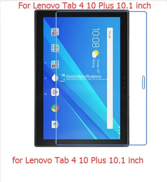 

Tempered Glass Screen Protector for Lenovo TAB 4 10 Plus Tablet Tab4 10plus 10.1" Glass Protective Film Templado Pelicula 0.3mm