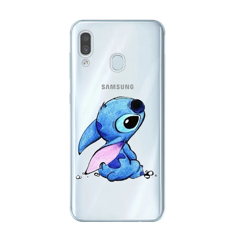 T5972 Чехол из мягкого ТПУ для samsung Galaxy A6 A8 плюс A7 A9 Крышка для samsung A10 A20 A30 A40 A50 A60 A70 A80 милые Прошитые Футляр для телефона - Цвет: T5972