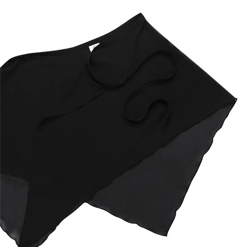 Женская балетная обертка ассиметричная шифоновая с поясом|fashion skirt|skirt fashionwrap skirt |
