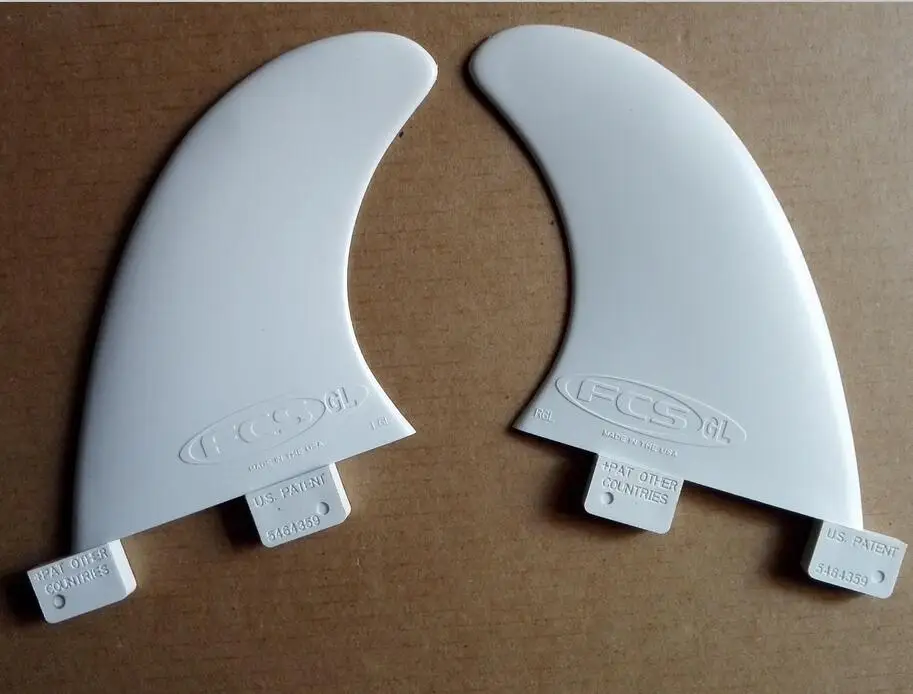 

Plastic FCS gl surfboard fin/fcs GL /surf /surboard fins 2 pcs per pair