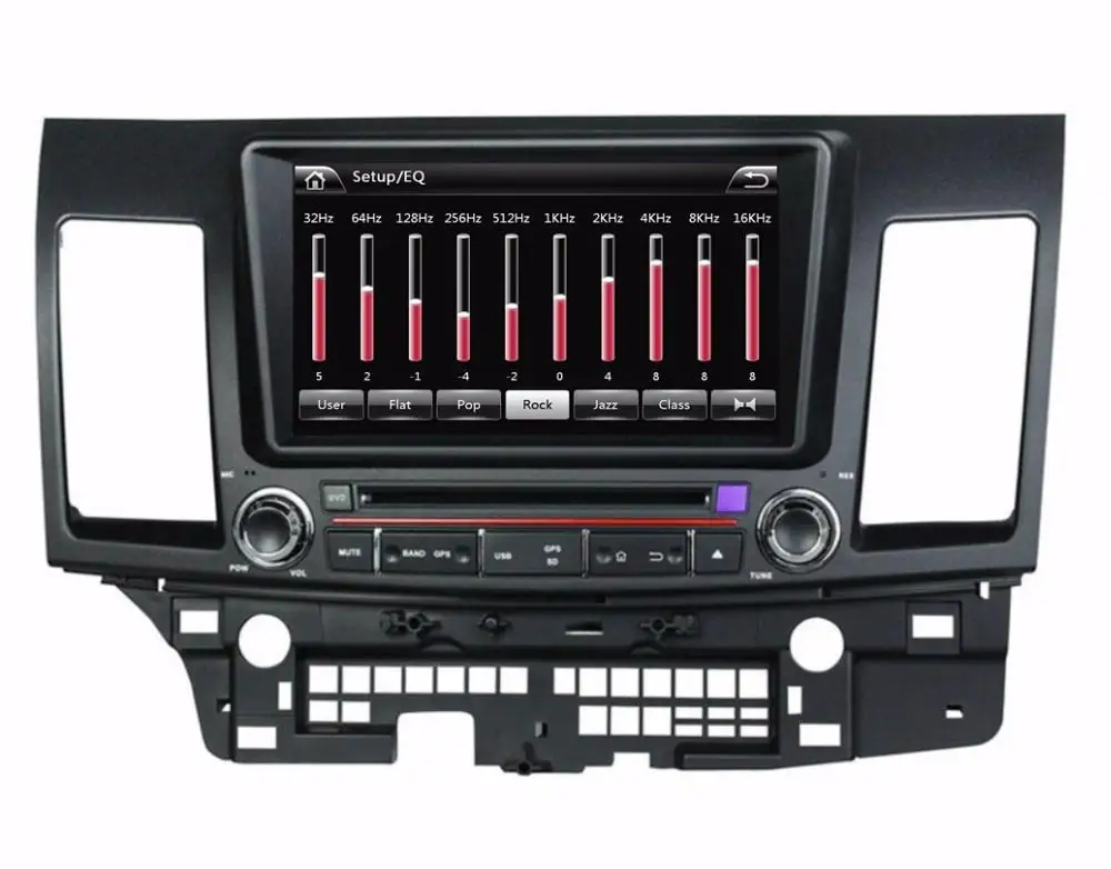 " Автомобильный dvd-плеер с gps(ОПТ), BT/tv, аудио Радио стерео автомобильный мультимедиа для Mitsubishi LANCER 2006 2007 2008 2009 2010 2011 2012