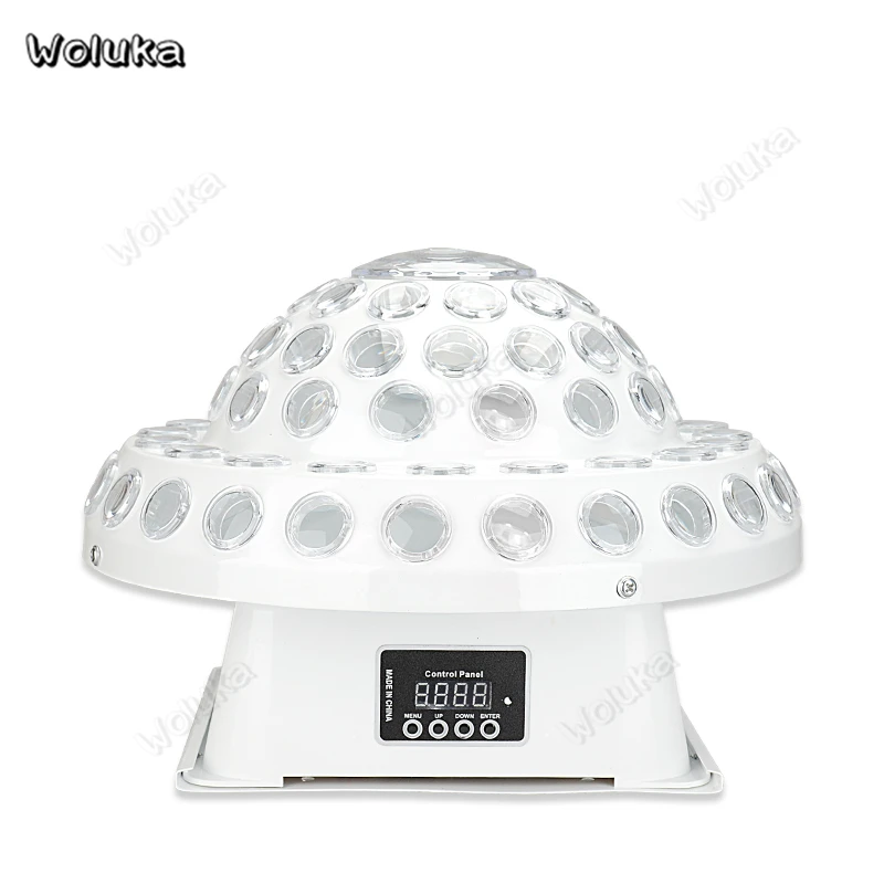 Большая Вселенная чешское стекло диско шар лазерный волшебный шарик света вечерние дистанционного 6/9 Цвета DJ LED сценическое освещение вращающийся освещение для ночного клуба CD50 W01