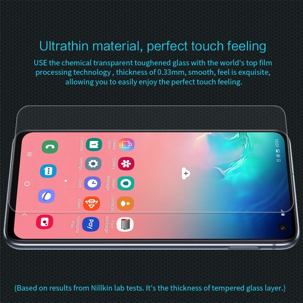 Закаленное стекло для samsung Galaxy S10e, Защитная пленка Nillkin Amazing H 0,33 мм, взрывозащищенное стекло для samsung S10e