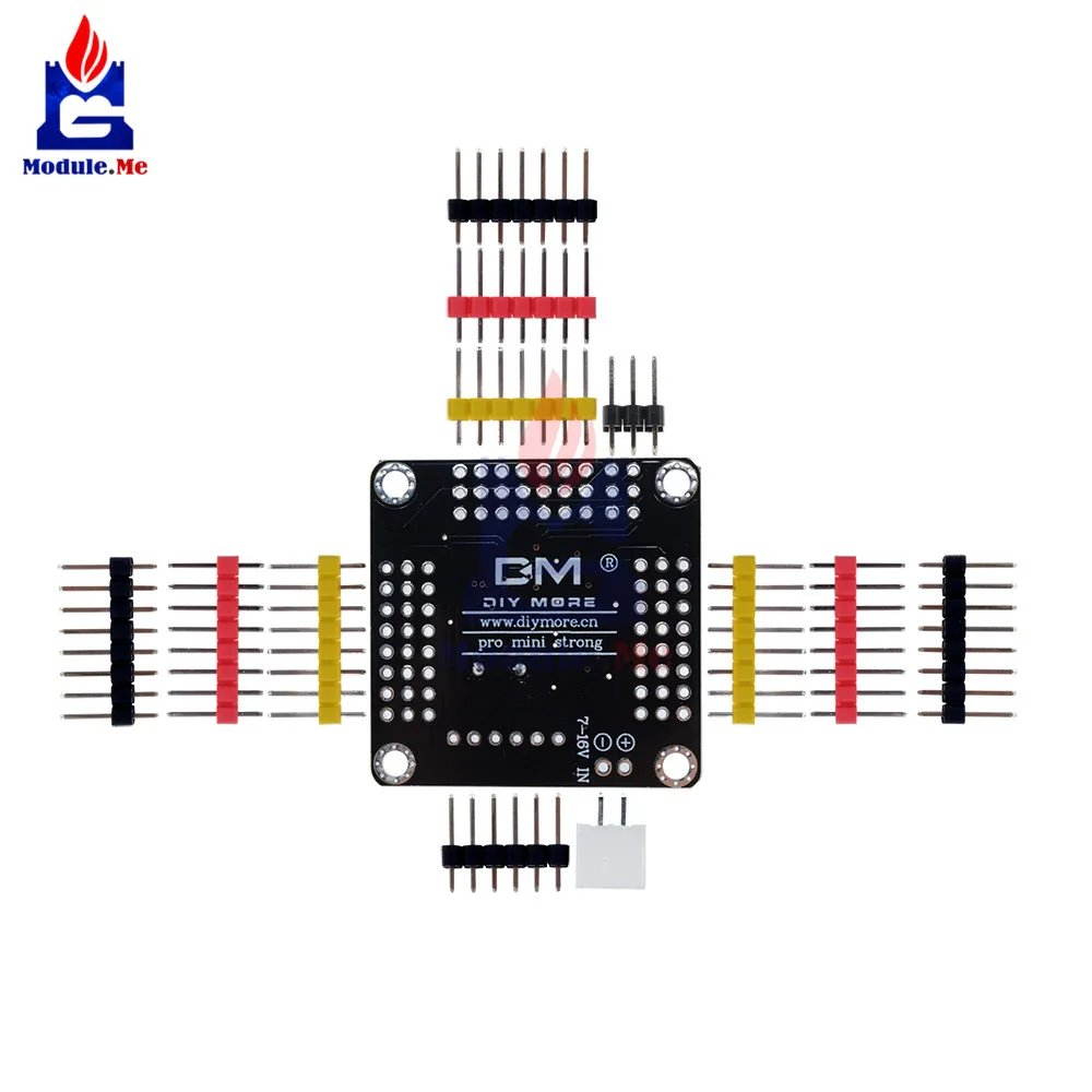 DM сильная серия Atmega328 модуль контроллера Pro Mini 5 в 16 МГц плата 5 В для Arduino Atmega328p микроконтроллер Diy Kit I/O контакты