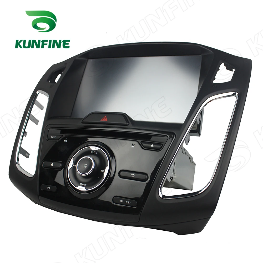 Четырехъядерный 1024*600 Android5.1 автомобильный DVD gps навигационный плеер для FORD Focus