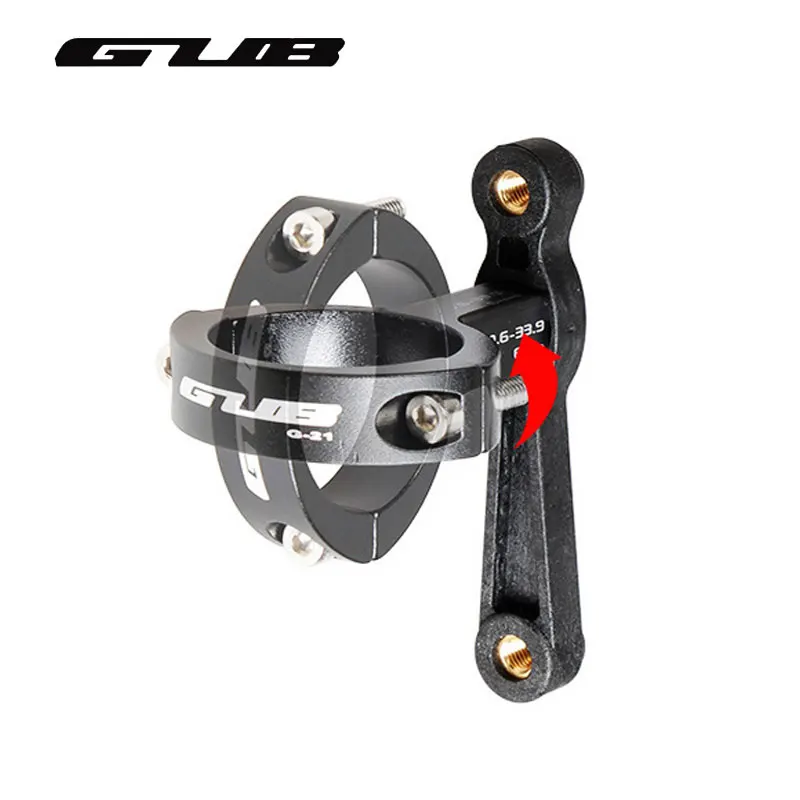 GUB Aluminium Alloy Bicycle Adjustable Water Bottle Cage MTB Mountain Bike Cycling Holder 30.9/31.6/33.9mm Seatpost Mount | Спорт и
