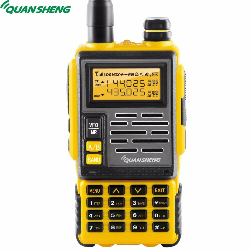 Портативная рация Quansheng TG 007 Talkie Двухдиапазонная UHF VHF DTMF FM 10 км HF приемопередатчик
