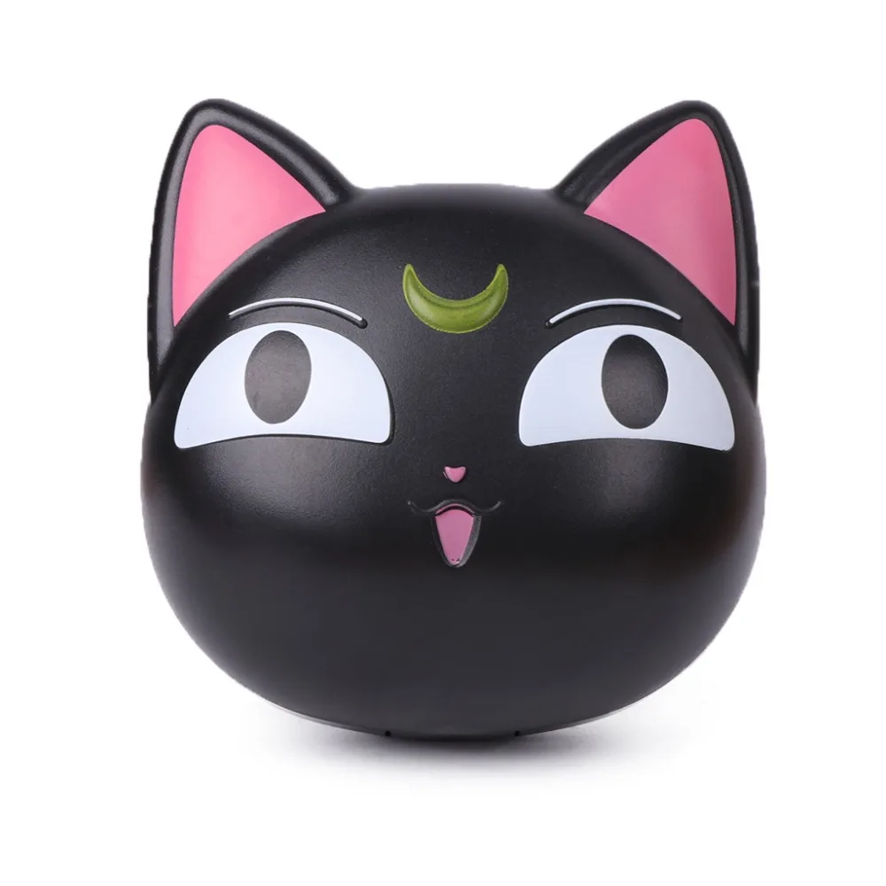 

Lens Box Cartoon Cute Cat Portable Contact Storage Case Mirror Container Holder