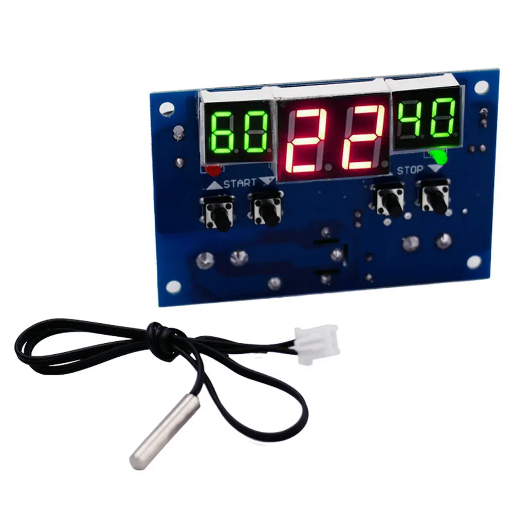 W1401 DC 12 V Цифровой термостат регулятор температуры со смарт функцией Термостат