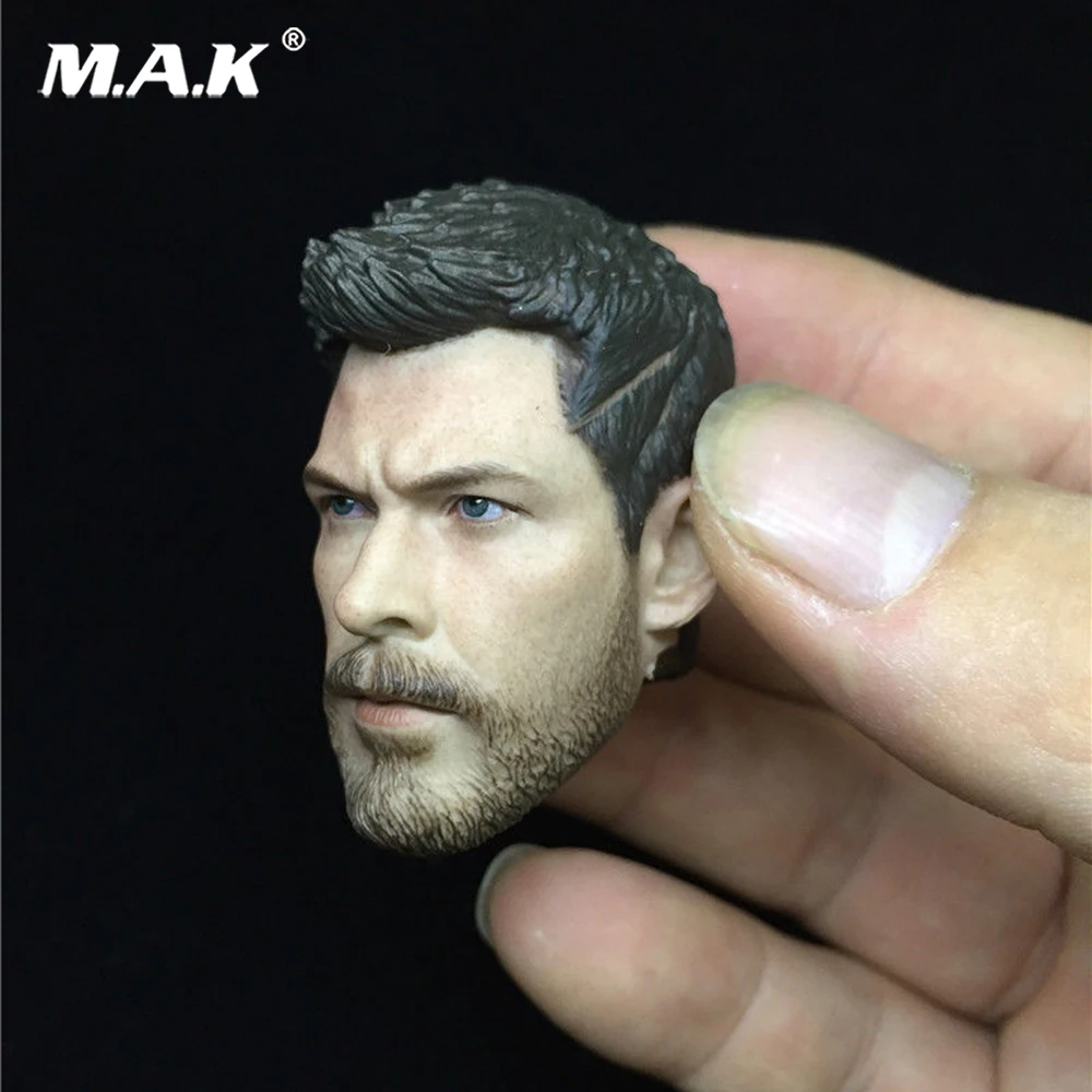 1/6 скульптура головы Тора Odinson голова Тора резная серия Мстителей голова человека Модель Коллекционная кукла игрушки аксессуары