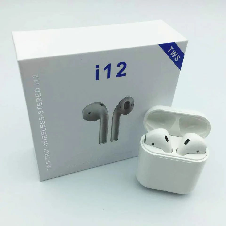 I12 TWS Bluetooth наушники мини pods беспроводной 5 0 3D объемный звук сенсорное управление