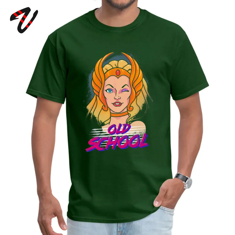 Удобные футболки Shera Old School Man хит продаж 2019 готические топы с круглым вырезом и