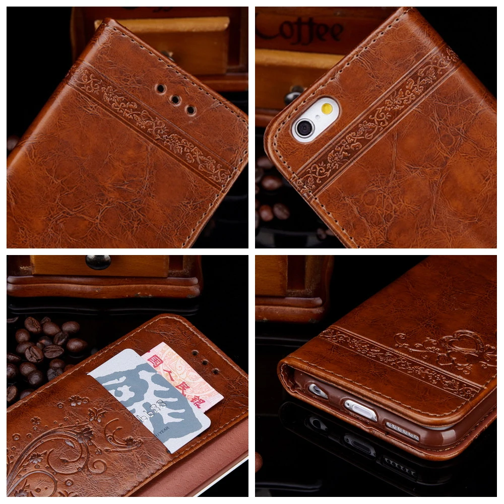 Флип кейс из искусственной кожи для iPnoe X XR XS Max 5S SE 6 6S 7 8 Plus роскошный чехол