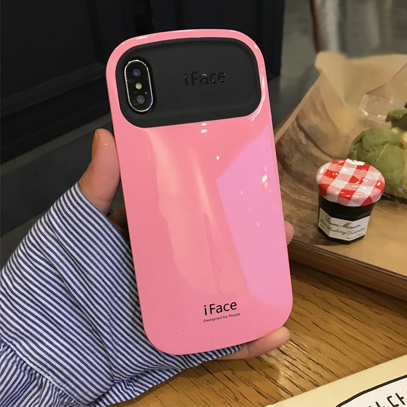 Для iphone 6 Чехол iFace Блестящий жесткий чехол силиконовый блеск задняя крышка