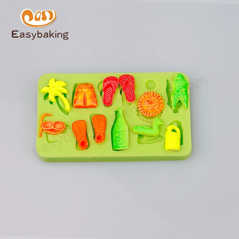 Летние пляжные солнечные воздушные змеи морские волнистые тапочки очки шорты