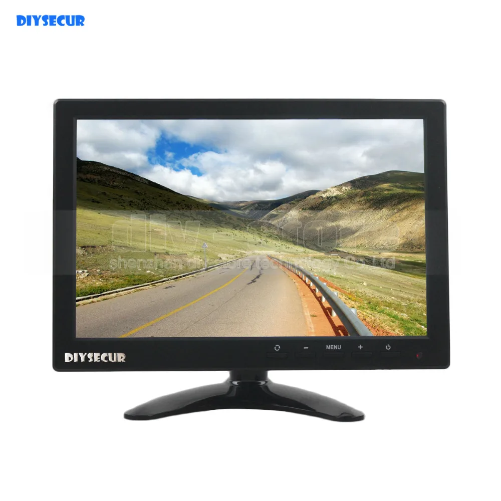 4 3-дюймовый TFT LCD HD автомобильный монитор DIYSECUR заднего вида со встроенным