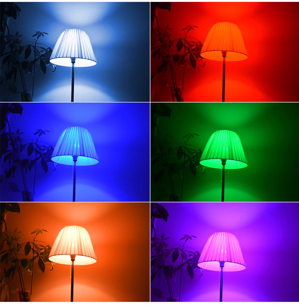 16 Цвет с регулировкой яркости света лампы GU10 28key RGB Волшебная светодиодная лампочка 110 V 220 V домашний умный Гостиная освещение ИК-пульт дистанционного управления Управление