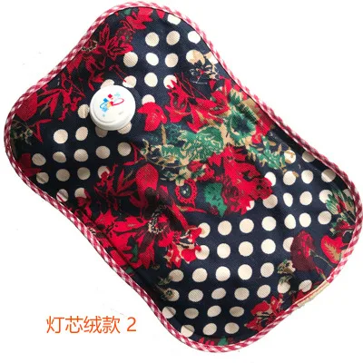 Бесплатная доставка зарядный электрический мешок для горячей воды вельветовый