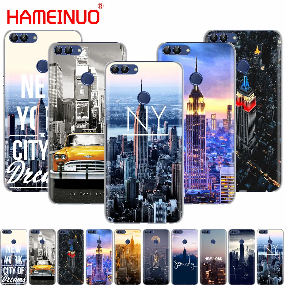 HAMEINUO Нью Йорк чехол для телефона huawei Honor7C Y5 Y625 Y635 Y6 Y7 Y9 2017 2018 Prime PRO|Бамперы| |