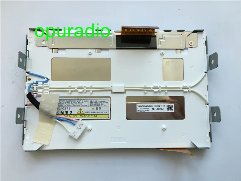1000% Новый 7 дюймовый дисплей LTA070B511F LTA070B513F LTA070B5512F ЖК модуль для Toyota Lexus