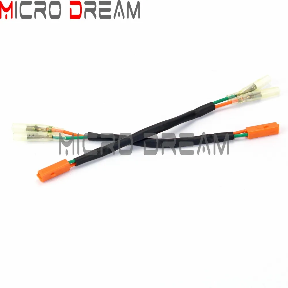 2 шт. провода адаптеры свинцовый разъем кабель Blinker адаптер для Kawasaki Z125 Z250 Z300 ZX1000