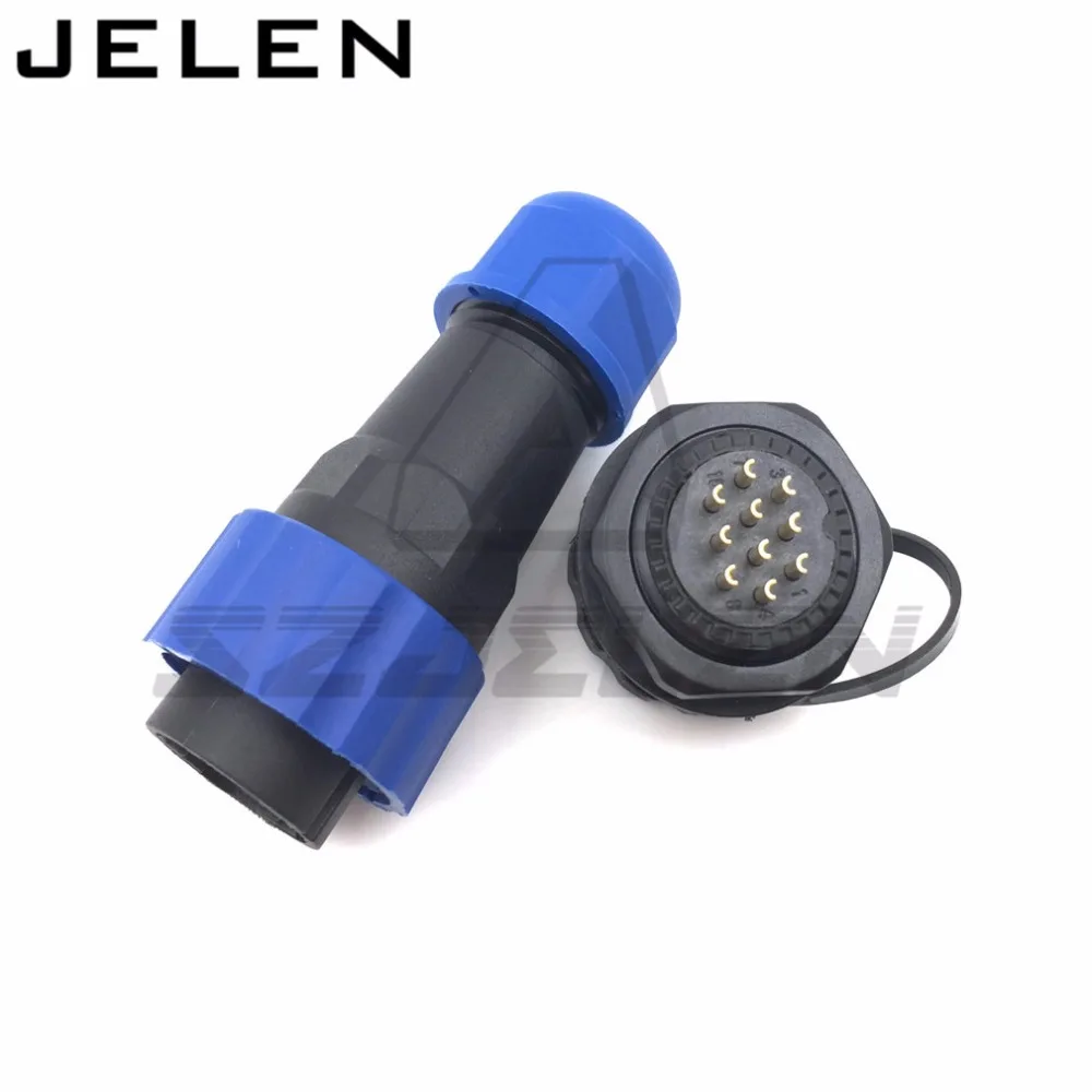 SD20TA ZM водонепроницаемый разъем 10 pin IP67 светодиодный питания|connector pin|connector 10led wire