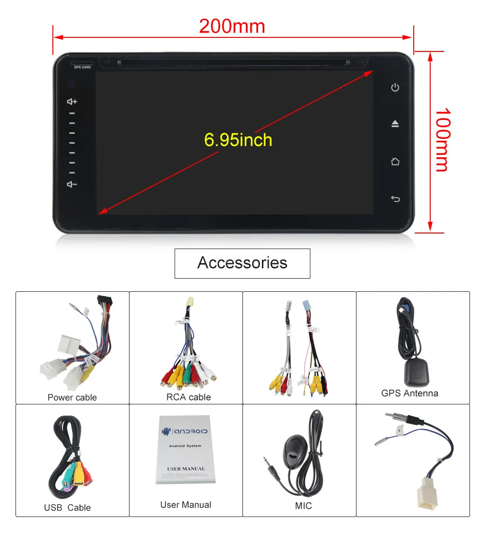 MEKEDE Авто Радио Android 9,0 4+ 64G ips DSP Автомобильный мультимедийный плеер для toyota corolla RAV4 Hilux camery для toyota универсальный