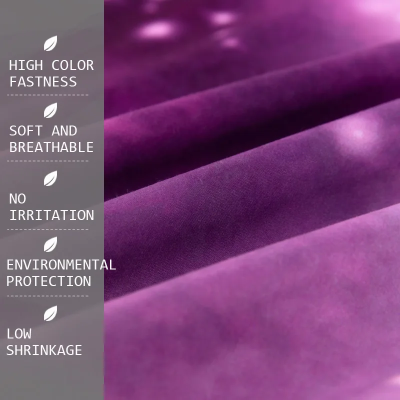 3 шт./лот набор постельного белья пододеяльник с принтом в виде лепестков