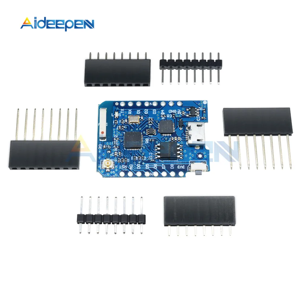 Внешний антенный разъем для WEMOS D1 Mini Pro 16M Bytes NodeMCU ESP8266 ESP 8266EX CP2104 WIFI макетная плата