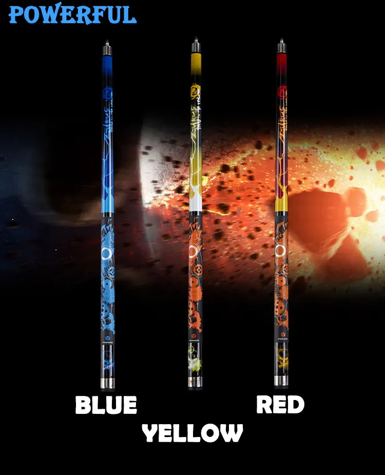New POINOS Punch&Jump Cue with Case Break Stick 14mm 147cm Canadian Maple 5A+ Wood Billiard Jump Cue Punch Stick Break Kit