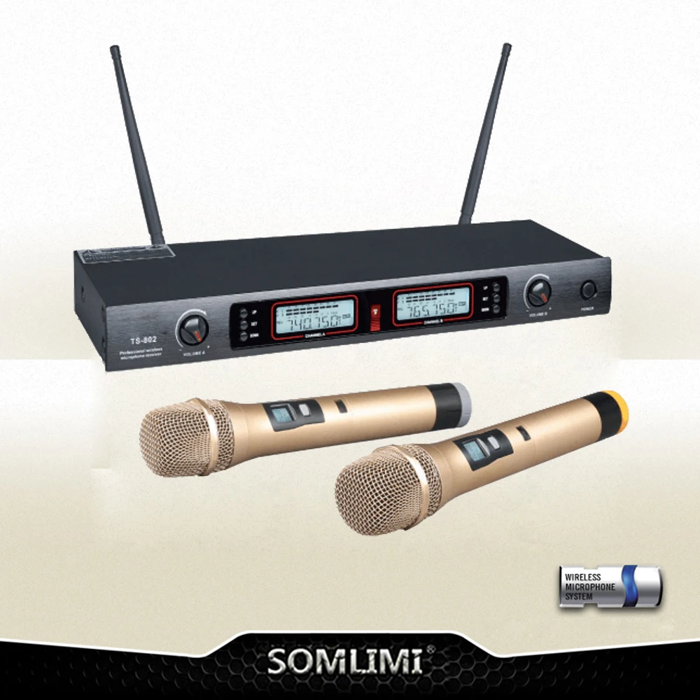 Новый высокое качество Профессиональная UHF Ручной Беспроводной микрофон