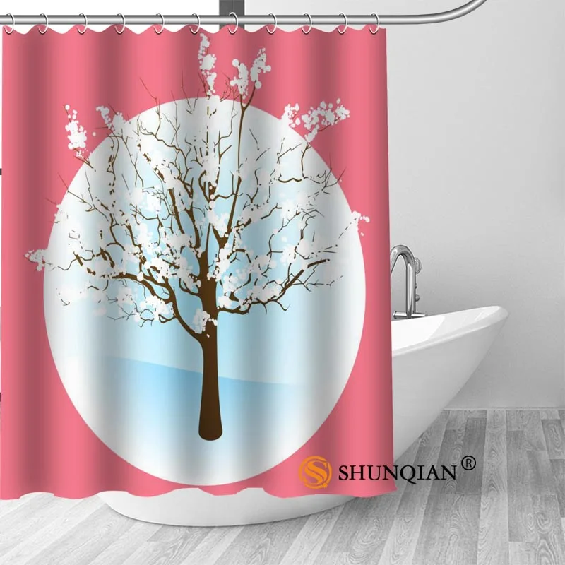 Занавеска для ванной на заказ занавеска из 100% полиэстера Современная душа