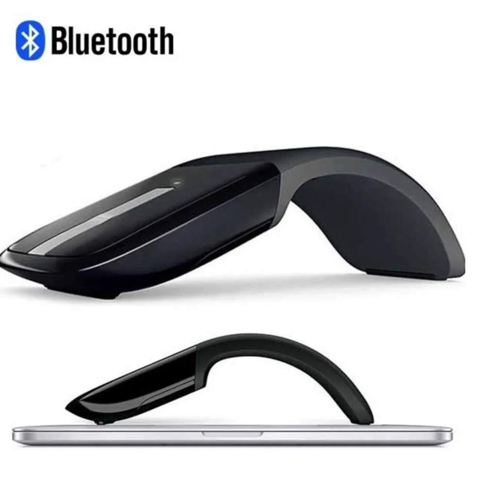 CHYI Bluetooth складная беспроводная компьютерная мышь эргономичная оптическая Mause Arc