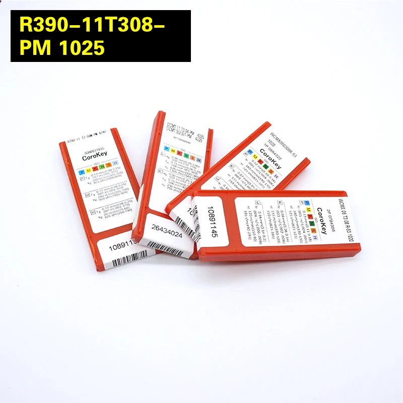 10 шт. r390 11t308 PM 1025 карбида вставки 11t308m фрезерные инструменты Уход за кожей лица