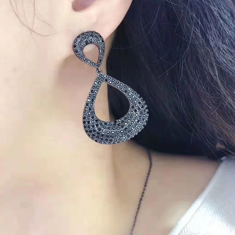 Женские длинные серьги-подвески HIBRIDE яркие украшения | Украшения и аксессуары