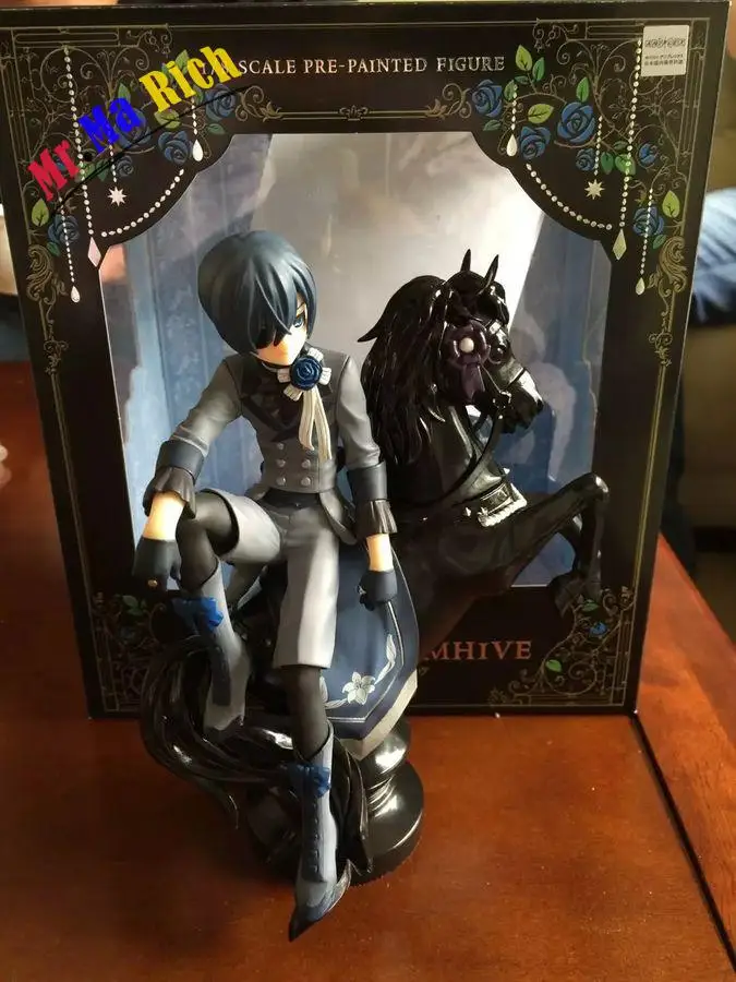 Kuroshitsuji Черный дворецкий Ciel Phantomhive книга цирка 1/8 ПВХ фигурка в|book of circus|black butlerciel